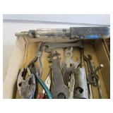 Tools: files, bits, pliars, wrenche...