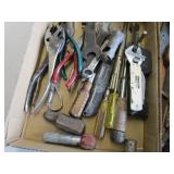 Tools: files, bits, pliars, wrenche...