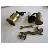 Antique IH wrench, vintage Ford wre...