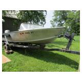 Alumacraft 16ft boat, 2000 MN0903AZ...