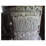 Antique Round Oak Stove...