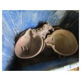 Barn water fountain cups - four...