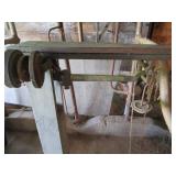 Antique platform scale, Fairbanks N...