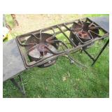 Camp Chef outdoor stove, 2 burner L...