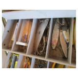Tackle box & tackle...