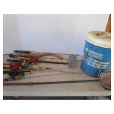 Ice fishing package: vintage Frabil...