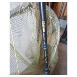 Fly rods, open reels, aluminum fram...