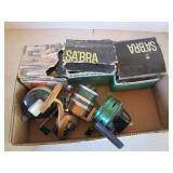 Reels: Zebco, Johnson, Shakespeare,...