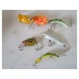 Lures: Hula Popper. Heddon Sonic, F...