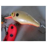 Lures: Big O, Rapala...