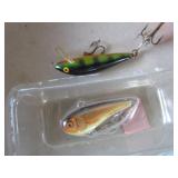 Lures: Big O, Rapala...