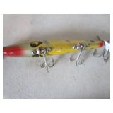 Lures: Heddon, Rapala, crayfish...