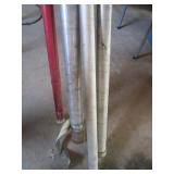 Aluminum tubes for rods...