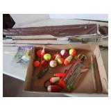 Fishing: bobbers, lures, bowfishing...