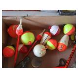 Fishing: bobbers, lures, bowfishing...