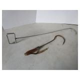 Fish gaffs with vintage...