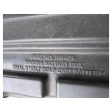 Marine battery box, dual 6V...