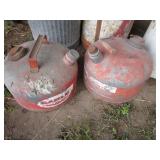 Vintage fuel cans...
