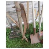 Hand tools with scythe ( extra knif...