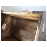 Antique Grocery box, wooden folding...