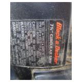 Black & Decker 7-1/4 circular saw...