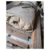 Canvas tent, hunting party size, 16...