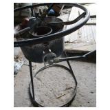 Stand for outdoor cooking, includes...