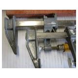 Clamps: two Speed 12", Pony 9166 co...