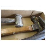 Hammers, pry bar, Wonder bar...