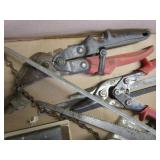 Side cutter, pruners, sharpener, bo...