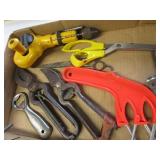Side cutter, pruners, sharpener, bo...