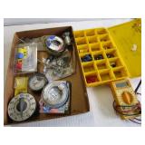 Wire connectors, gauges, multi mete...