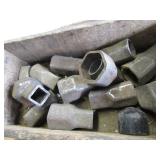 Square drive sockets, solder iron, ...