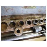 Square drive sockets, solder iron, ...