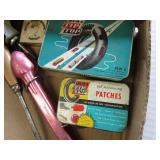 Circular slide rule, pencil sharpen...