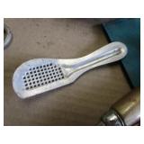 Circular slide rule, pencil sharpen...