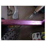 Circular slide rule, pencil sharpen...