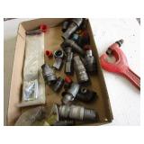 Chain break, hydraulic line connect...