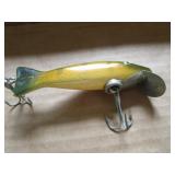 Antique lures: PawPaw caster, swimm...