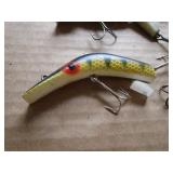 Antique lures: Hazy Dazy, Heddon Mi...