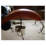 Antique lures: Hazy Dazy, Heddon Mi...