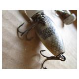 Antique lures: Hazy Dazy, Heddon Mi...