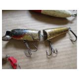 Antique lures: Bassareno, two part ...