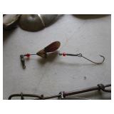 Antique lures, spoon jigs...