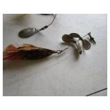 Antique lures: Pflueger & Cannon...