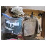 Cutting torch tanks with extra, car...