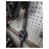 C-clamps, pipe cutter & die, vintag...