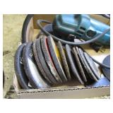 Makita 4" disk grinder, disks...