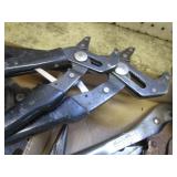 Vise grips, channel lock pliars, Cr...