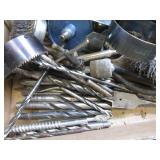 Skil 3/8 electric drill, bits, hole...